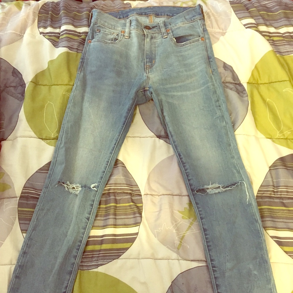 Denim & Supply Distressed Jeans